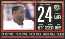 2011 Press Pass #23 Niles Paul Nebraska Cornhuskers 3976