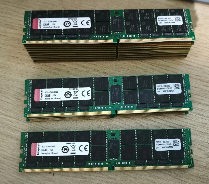 Kingston DDR4 SDRAM 64 GB Total Capacity Memory (RAM) for sale | eBay