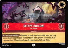 Sleepy Hollow The Bridge 136/204 Whispers in the Well Disney Lorcana 002367