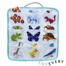 Lovevery Realist Play Kit 19-21Mo Quilted Critter Pockets Animals COMPLETE set
