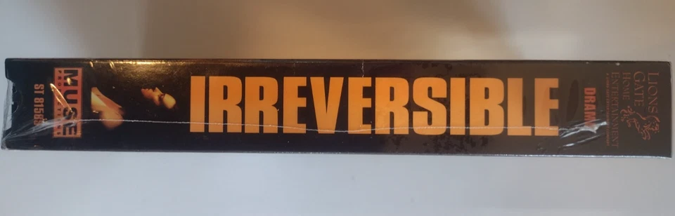 Irreversible (VHS, 2002...97 mins) RARE En Espanol Spanish New Sealed 18+ Epic - Image 3 of 3