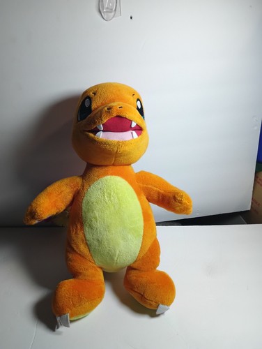 Build A Bear 16” Pokemon Charmander 2016 Plush Stuffed Animal Authentic No Sound