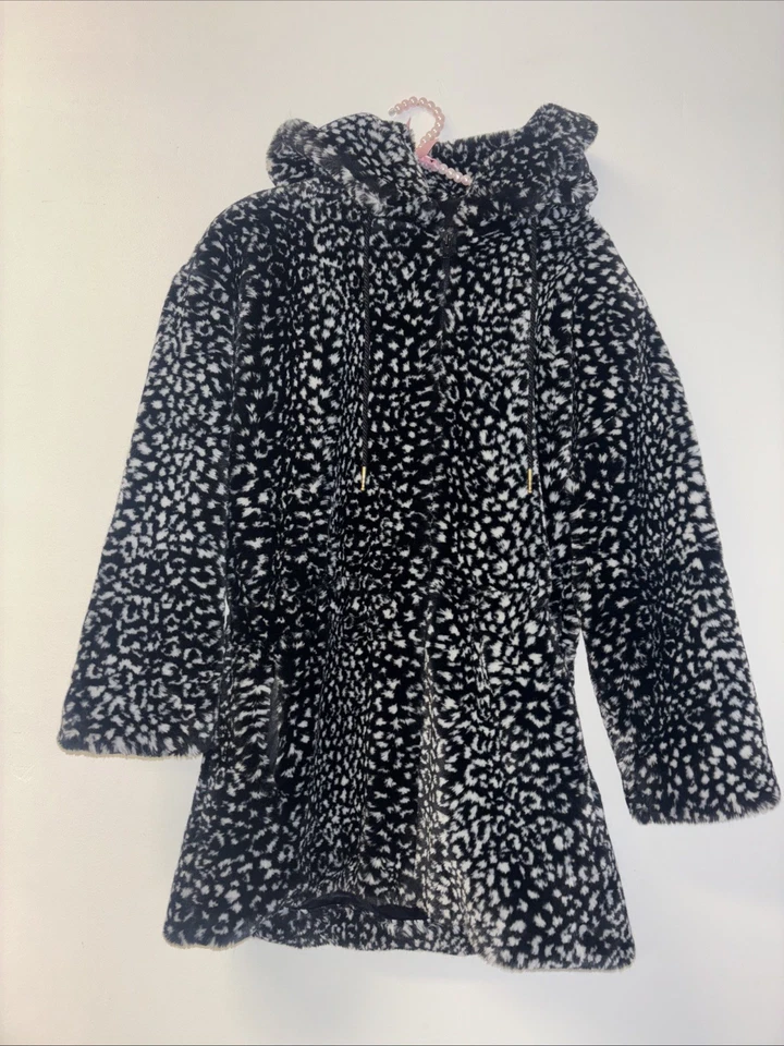 De Colección Abrigo Chaqueta Para Mujer Talla Med Imitación Piel Leopardo Estampado Preppy Hada Capricho Lujo Foto 2 de 4