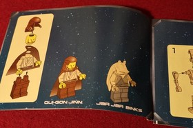 LEGO Star Wars Naboo Swamp 7121 sw0027 sw0017 sw001a 1999