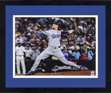 Framed Blake Snell Dodgers Signed 2025 MLB WS Champions 16