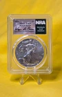 2016 SILVER AMERICAN EAGLE ~ NRA Wayne La Pierre ~ PCGS MS69