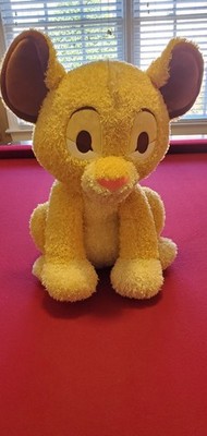 Disney Simba Weighted Plush Toy The Lion King 14''