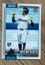 2026 Topps Series 1 #172 Maximo Acosta Miami Marlins RC