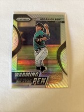2020 Panini Prizm - Warming in the Pen Logan Gilbert #WIP-12 Silver Prizm (RC)