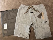 NEW Fear of God Essentials Light Heather Sweatpants Size Medium 100% Authentic ✅