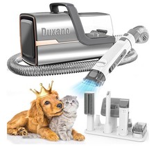 Dog Grooming Kit  Dog Hair Vacuum,15000 Pa Powerful Suction, Pet Grooming Va...
