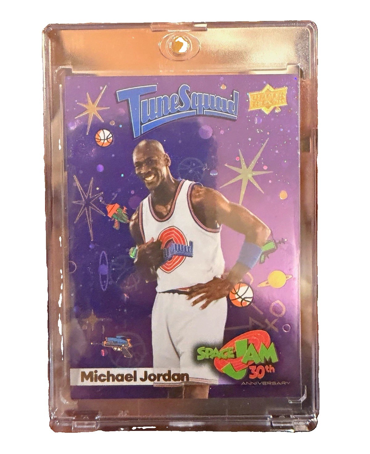 Upper Deck Space Jam 30th Anniversary 2026 Michael Jordan #10 Cosmos Purple