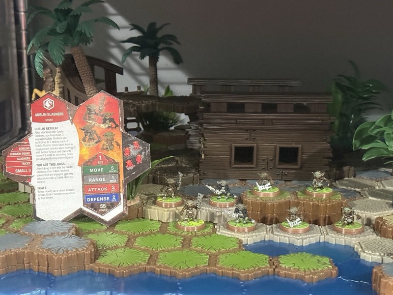 Heroscape Goblin Slashers  X2 Squads Official Factory Made C3V Figures & Card