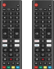 (Pack of 2) Universal Remote for LG Smart TV Remote Control Replacement, Compati