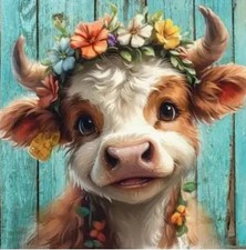 FLOWER COW