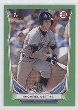 2014 Bowman Draft Green 30/75 Michael Gettys #DP49 4xk
