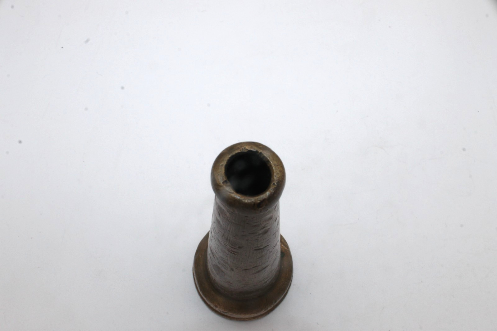 Antique Brass Tapered Fire Hose Nozzle Vintage Steampunk