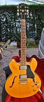 1982 GIBSON ES-335 DOT NATURAL SEMI-HOLLOW BODY ELECTRIC GUITAR SERIAL #82292528
