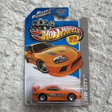 Hot Wheels HW City Fast & Furious Toyota Supra Orange HTF