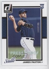 2014 Panini Donruss Press Proof Silver 148/199 James Paxton #334 0w7