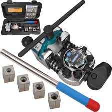 Professional Brake Line Flaring Tool Kit For 45 Degree Single Double And Bubble