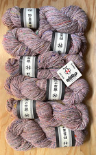      6 hanks NORO Madara YARN Senbazuru 29 BRAND NEW Wool Silk Alpaca Blush Pink