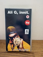 Ali G Innit Video Rare VHS Channel 4 TV Series  Unseen Video Tape 