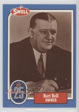 1988 Swell Football Greats Hall of Fame Bert Bell #15 HOF 0q3