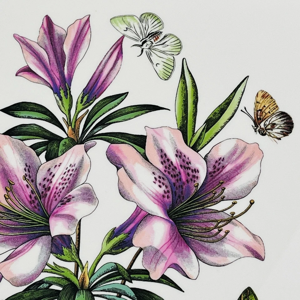 Bandeja para servir Portmeirion Botanic Garden mango grande azalea con flores de lirio 20,5" Foto 4 de 4