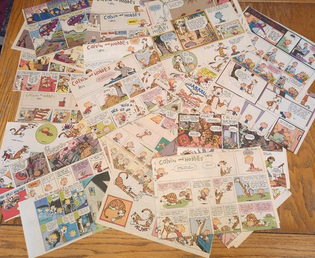 25+ Calvin And Hobbes In Collectible Newspaper Comics for sale