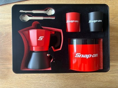 Snap On Tools Espresso Set Werkstatt Kaffee selten Sammlerstück