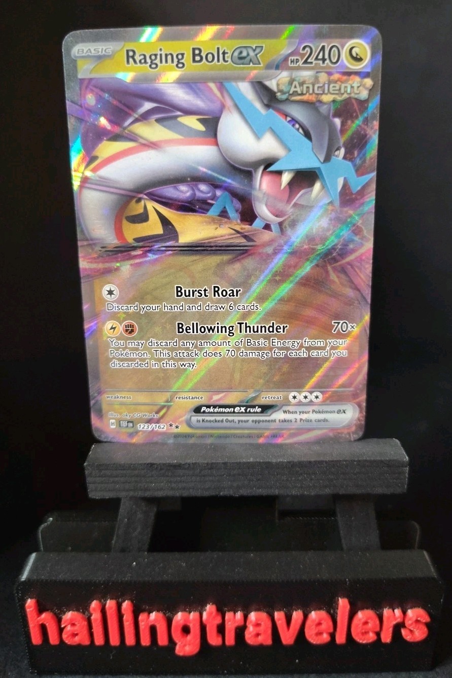 Raging Bolt ex 123/162 SV05: Temporal Forces Holo NM