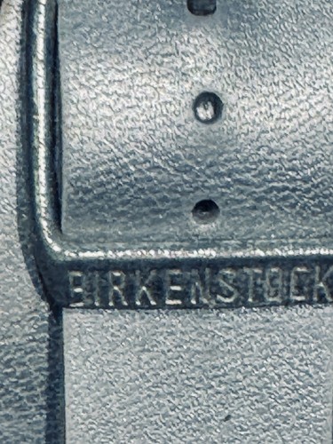 Women’s Birkenstock Big Buckle Silver Grey Birko-Flor Madrid UK4, EUR 37 Sandal - Picture 9 of 19