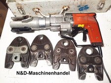 Novopress EFP2 Pressmaschine  mit 4 Pressbacken für Uponor Pressfittinge