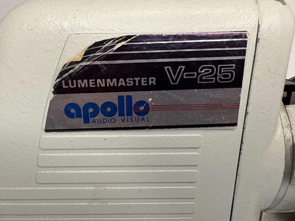 Vintage Apollo Lumenmaster V-25 35mm Filmstrip Slide Projector Tested Works - Image 2 of 3