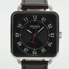 Hermès Kare Ash TI2.710 SS SS AT black dial