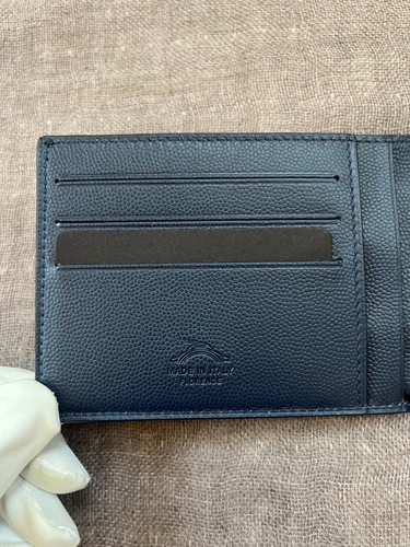 Panerai Card Holder / Wallet Navy Blue Leather BEST QUALITY - Picture 8 of 20