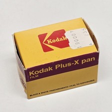 Kodak Plus-X Pan PX135-20 35mm B W Film Expired 1986 Sealed - 20 Exposures