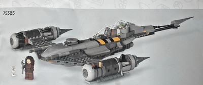LEGO Star Wars 75325 The Mandalorian s N-1 Starfighter Instruction Manual ONLY
