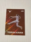 2026 ONIT Texas Longhorns SOFTBALL card TEAGAN KAVAN Fusion Orange HOLO