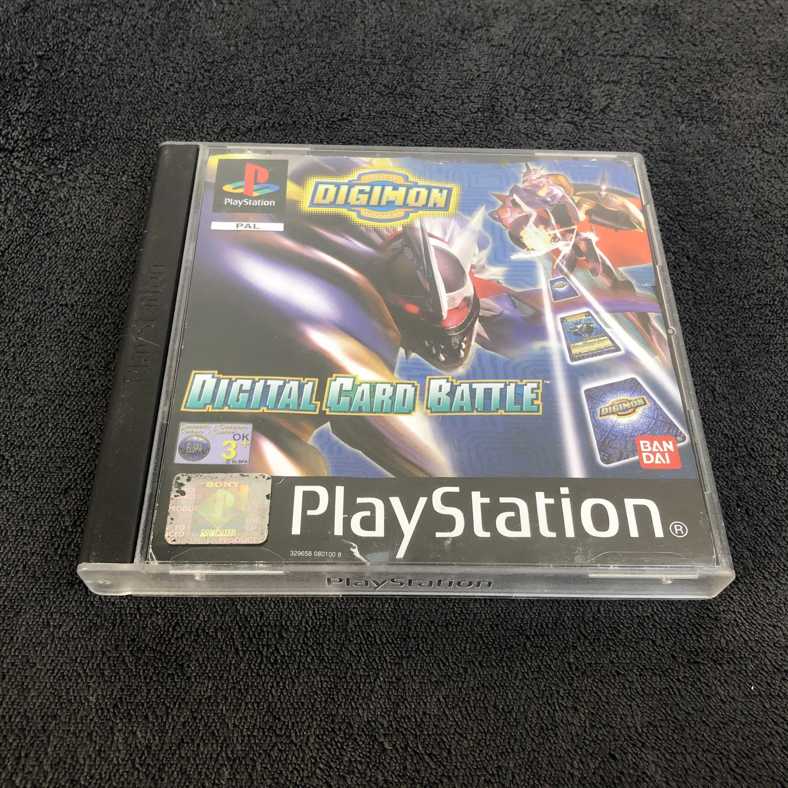 PS1 Digimon - Digital Card Battle FRA Trés Bon état