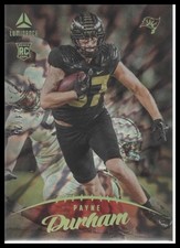 2023 Panini Luminance #170 Payne Durham Red #/25