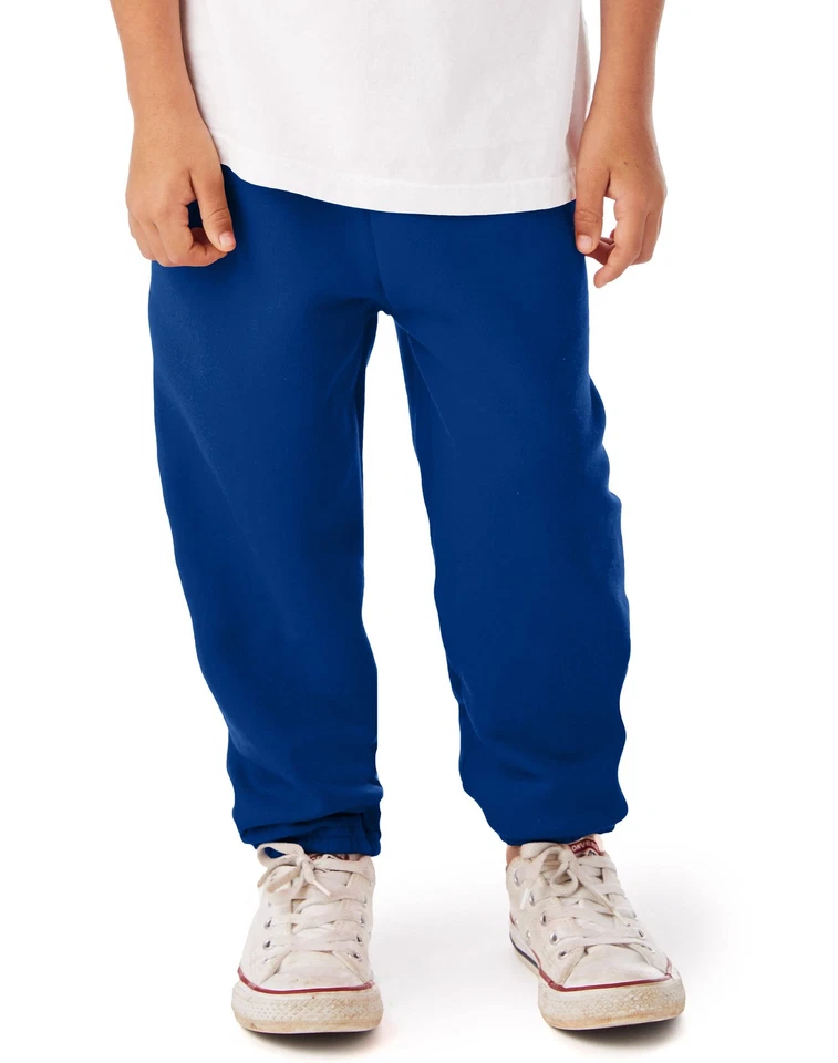 Calça de moletom Hanes EcoSmart masculina lã peso médio conforto cintura infantil tamanho XS-XL