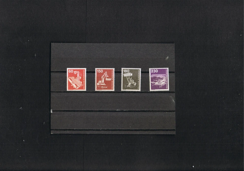 BRD - Mi. Nr. 990 - 994 " Freimarken - Industrie + Technik " Postfrisch, LUXUS ! - Bild 1 von 1