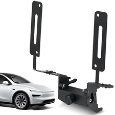 No Drill Front License Plate Holder for 2025-2026 Tesla Model Y, Safety Design