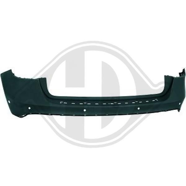 Diederichs StoßStange Hinten 1641058 FüR MERCEDES-BENZ-image