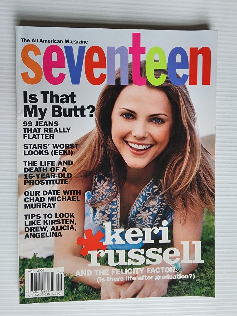 2002 SEVENTEEN magazine KERI RUSSELL Ryan Reynolds Barry Watson