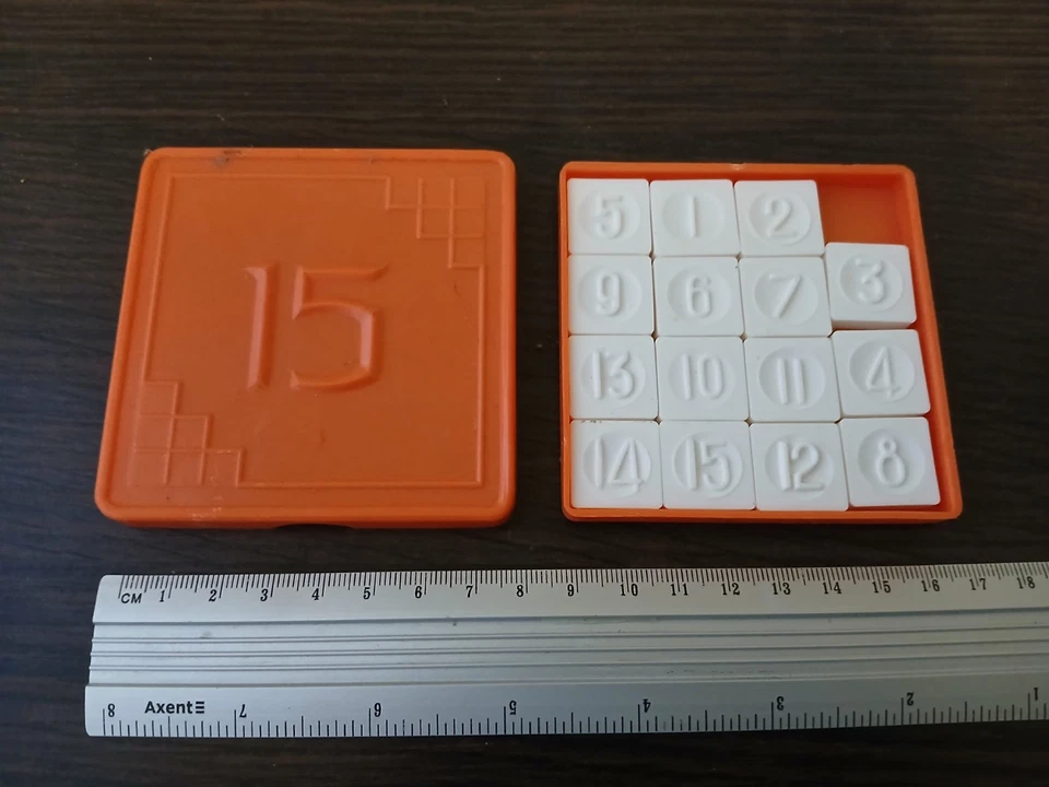 vintage soviet game.fifteen.ussr - Image 3 of 4