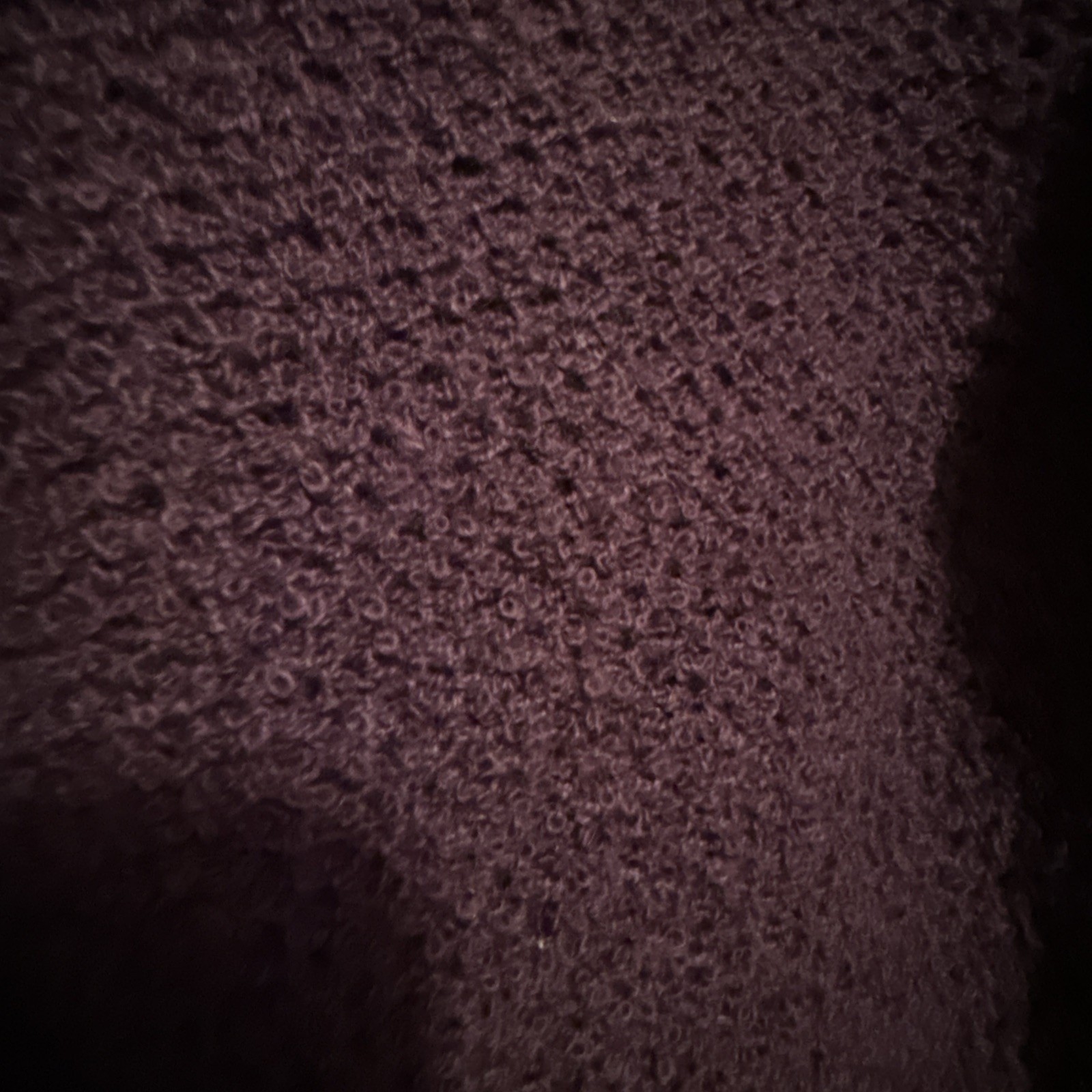 Peruvian Connection dark purple button front  Swe… - image 5