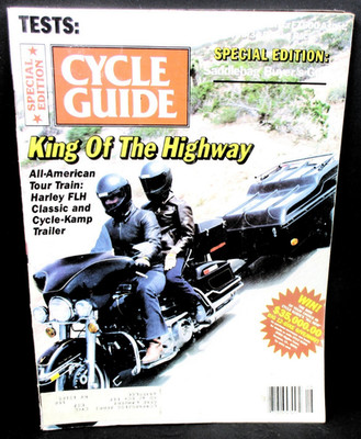 HD Electra Glide Honda FT500 Suzuki GS550 Katana Yamaha IT175 Cycle Guide Aug 82